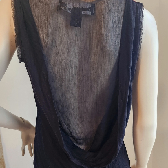 Desigual drapey top with sequinned embelishment - Picture 6 of 8